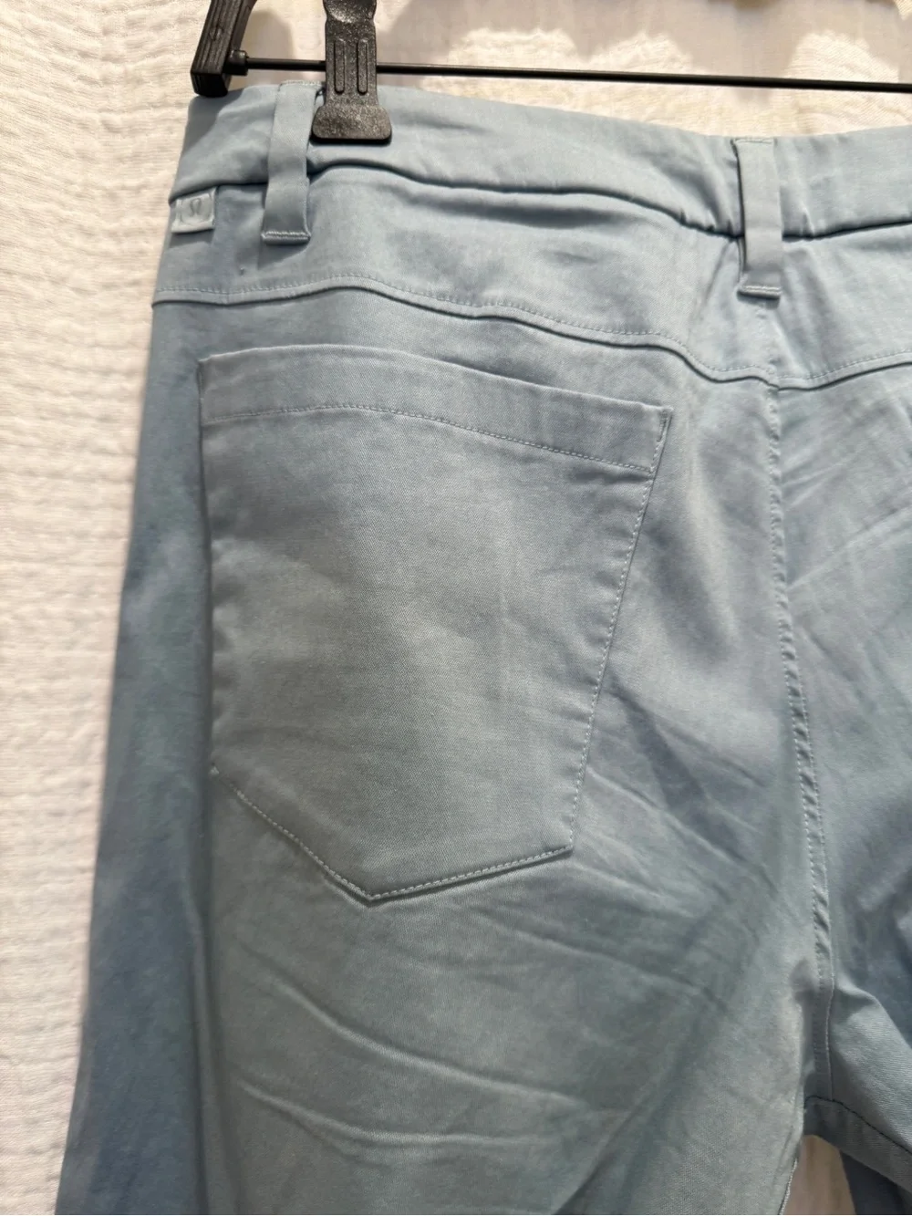lululemon ABC Slim Fit Pant Utilitech Light Blue Gray Size 28